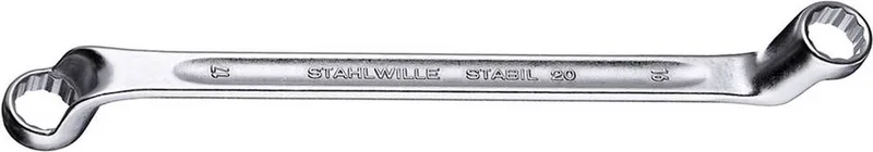 Stahlwille 41041819 20 18 X 19 Dubbele ringsleutel Sleutelbreedte (metrisch) 18 - 19 mm fra Stahlwille – produktbillede