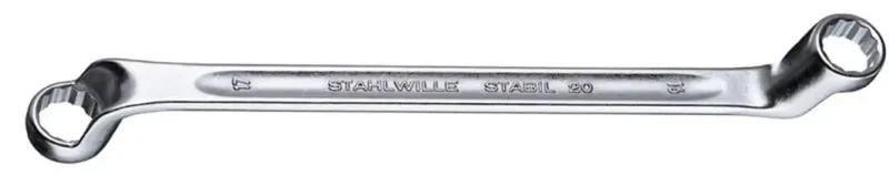 Stahlwille 41042022 20 20 X 22 Doppel-Ringschlüssel Schlüsselweite (Metrisch) 20 - 22 mm von Stahlwille – Produktbild 1 von 2