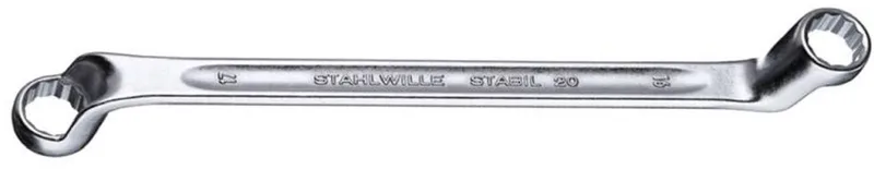 Stahlwille 41043034 20 30 X 34 Dubbele ringsleutel Sleutelbreedte (metrisch) 30 - 34 mm de Stahlwille, Kleurloos – image du produit