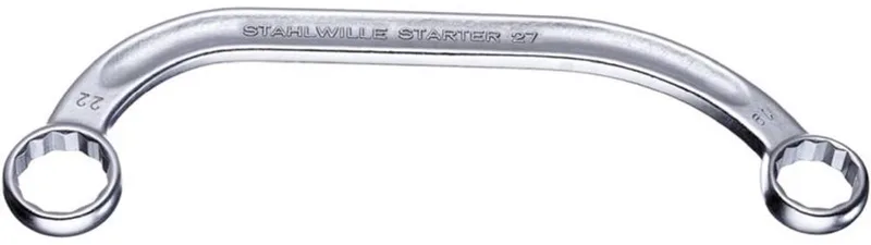 Clé étoile Fixe Starter 27 11x13 150 Mm de Stahlwille, Kleurloos – image du produit