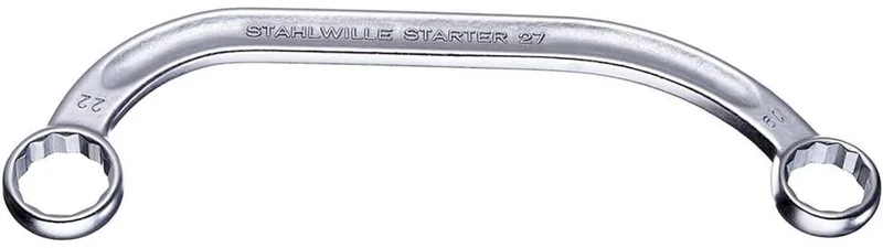 Clé étoile Fixe Starter 27 14x17 179 Mm de Stahlwille, Kleurloos – image du produit