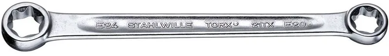 Stahlwille 41251418 21 TX E 14 X E 18 Dubbele ringsleutel Sleutelbreedte (metrisch) 8 mm by Stahlwille, Kleurloos – product image