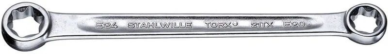 Stahlwille 41252024 21 TX E 20 X E 24 Dubbele ringsleutel by Stahlwille, Kleurloos – product image