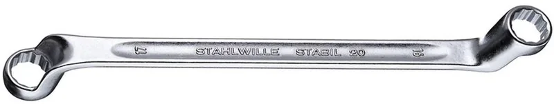 Stahlwille 41443436 20 A 9/16 X 5/8 Dubbele ringsleutel by Stahlwille, Kleurloos – product image