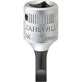 Stahlwille 41k 1/4´´ 1x5.5 Mm 28 Mm Schlitz-bit-stecknuss de Stahlwille – image du produit 1 sur 2
