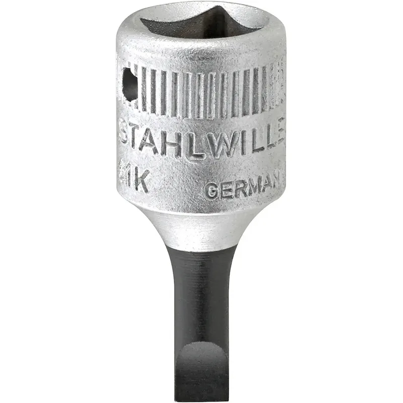 Stahlwille 41k 1/4´´ 1x5.5 Mm 28 Mm Schlitz-bit-stecknuss de Stahlwille – image du produit 1 sur 2