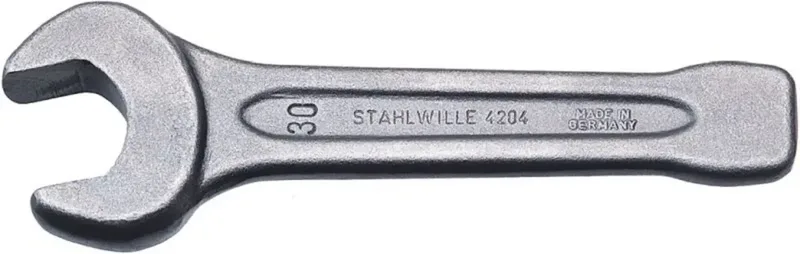 Stahlwille 42040070 4204 70 SCHLAG-MAULSCHLUESSEL Clé à fourche à frapper Ouverture de clé (métrique) 70 mm de Stahlwille – image du produit 1 sur 2