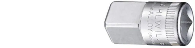 Stahlwille 432 12030003 Steckschlüssel-Adapter 1/2 Zoll Antrieb 3/8 (10 mm) 31 mm 1 St. fra Stahlwille – produktbillede