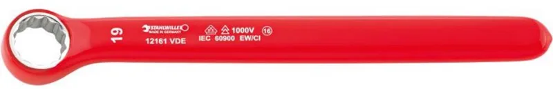 Stahlwille 44190017 12161 VDE-17 Enkelvoudige ringsleutel Sleutelbreedte (metrisch) 17 mm by Stahlwille, Kleurloos – product image