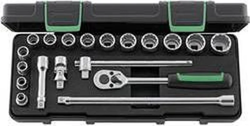 Steckschlüsselsatz 45/14/5i 19-tlg.3/8 Zoll SW 8-22mm Z.30 12KT von Stahlwille, Kleurloos – Produktbild