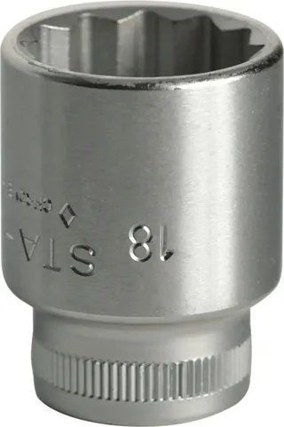 Stahlwille 45 18 02010018 Doppelsechskant Steckschlüsseleinsatz 18 mm 3/8 (10 mm) de Stahlwille – image du produit 1 sur 2