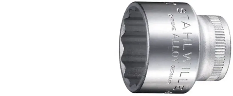 Stahlwille 45 24 02010024 Außen-Sechskant Steckschlüsseleinsatz 24 mm 3/8 (10 mm) de Stahlwille – image du produit