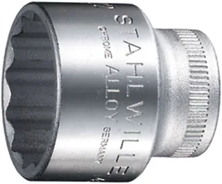 Stahlwille 45 A 1/2 02410032 Doppelsechskant Steckschlüsseleinsatz 1/2 3/8 (10 mm) von Stahlwille – Produktbild 1 von 2