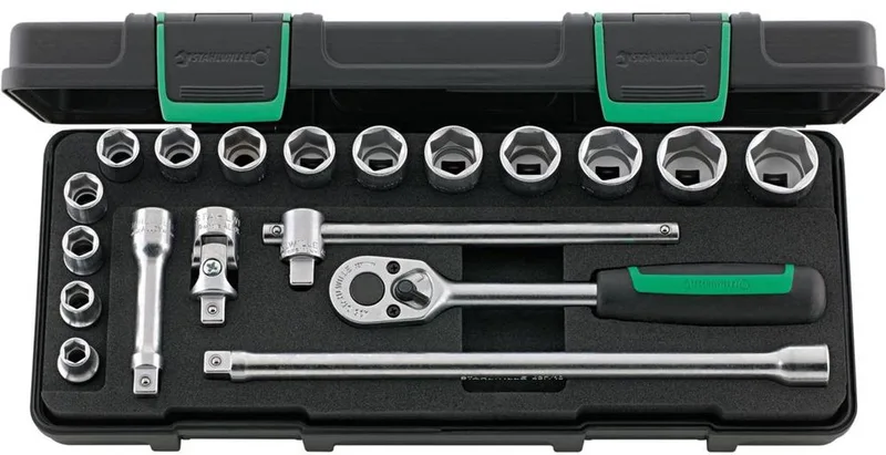 Stahlwille 456/14/5I KN 96023132 Dopsleutelset 3/8 (10 mm) by Stahlwille, Kleurloos – product image