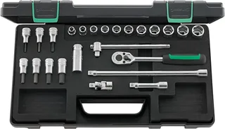 Stahlwille 456/49/19/5 KN Steckschlüsselsatz 3/8 (10 mm) 96021236 fra Stahlwille – produktbillede 2 af 2