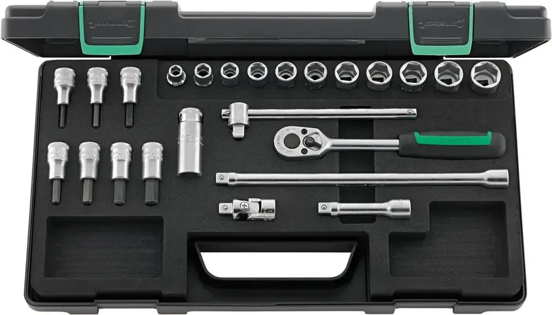 Stahlwille 456/49/19/5 KN Steckschlüsselsatz 3/8 (10 mm) 96021236 fra Stahlwille – produktbillede 2 af 2