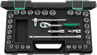 Stahlwille 45MA/28/5QR KN Steckschlüsselsatz 3/8 (10 mm) 96020107 von Stahlwille – Produktbild 1 von 2