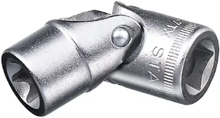 Stahlwille 47 TX E 8 GELENK-STECKSCHLUESSELEINSATZ 3/8 ZOLL 02070008 TX Steckschlüsseleinsatz E 8 3/8 (10 mm) fra Stahlwille – produktbillede 1 af 2