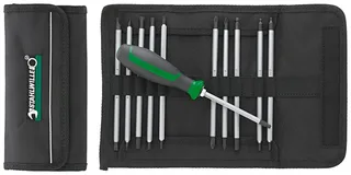 Stahlwille 4798 Werkstatt Umsteck-Schraubendreher-Set 11teilig Schlitz, Kreuzschlitz Phillips, Kreuzschlitz Pozidriv, Innen-Sechskant, TORX von Stahlwille – Produktbild 1 von 2