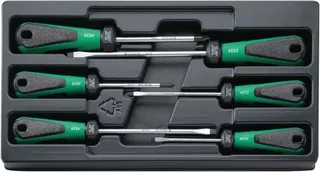 Stahlwille 4891 SATZ DRALL-SCHRAUBENDREHER M. DREIKOMPONENTENGRIFF Schraubendreher-Set von Stahlwille – Produktbild 1 von 2