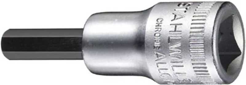 Stahlwille 49 4 02050004 Inbus Dopsleutel-bitinzet 4 mm 3/8 (10 mm) by Stahlwille, Kleurloos – product image