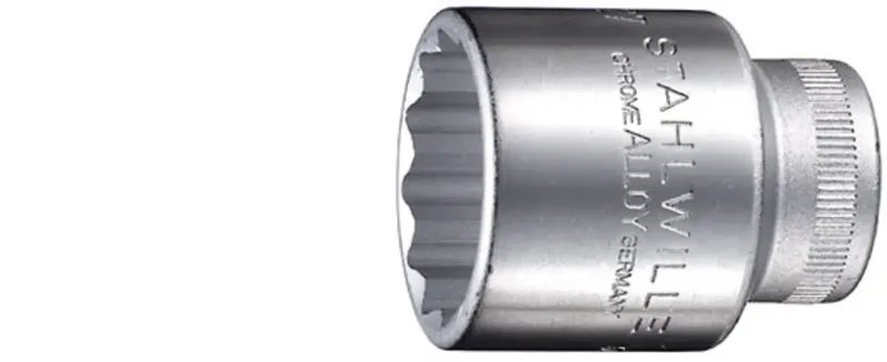 Stahlwille 50 8 03010008 Außen-Doppelsechskant Steckschlüsseleinsatz 8 mm 1/2 (12.5 mm) de Stahlwille – image du produit