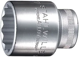 Stahlwille 50 A 3/8 03410024 Doppelsechskant Steckschlüsseleinsatz 3/8 1/2 (12.5 mm) by Stahlwille – product image 1 of 2