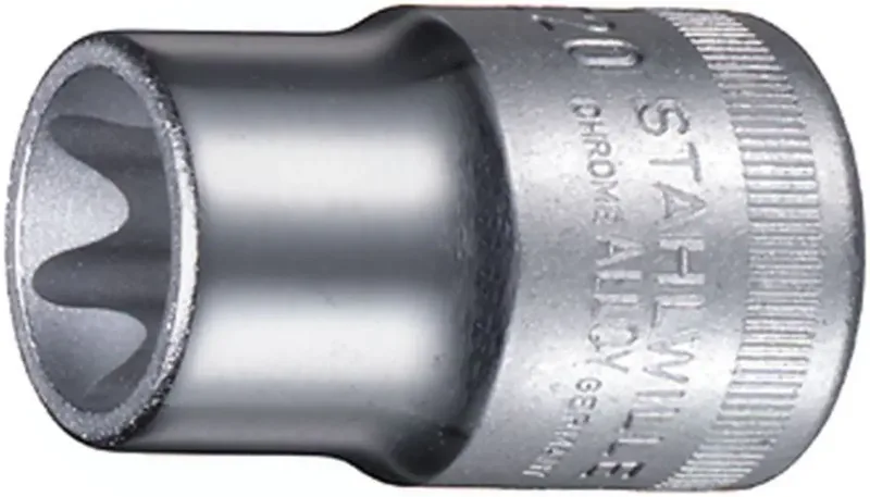 Stahlwille 50 TX E 18 03270018 TX Steckschlüsseleinsatz E 18 1/2 (12.5 mm) fra Stahlwille – produktbillede 1 af 2