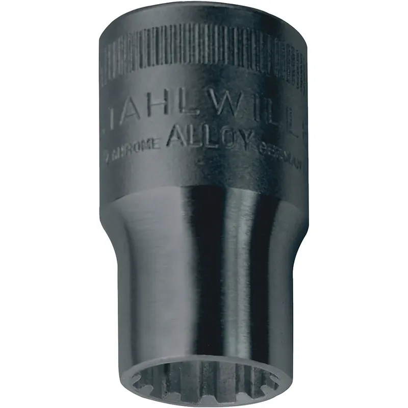 Stahlwille 50apsp Spline 1/2´´ 7/16´´ 38 Mm 12-punkt-steckschlüssel de Stahlwille – image du produit