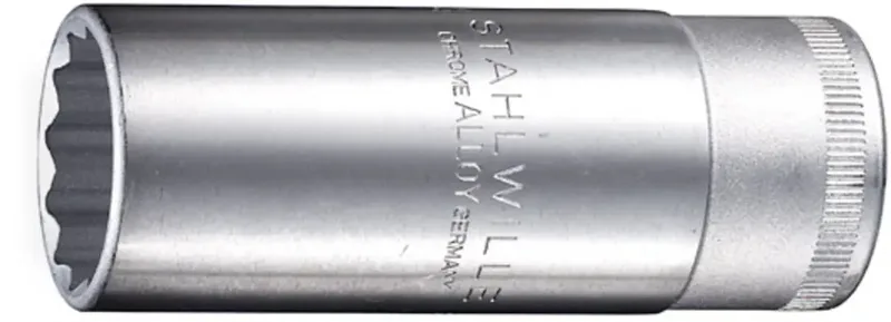 Douille 12 pans extérieurs 17 mm Longueur: 83 mm Stahlwille 03020017 Propulseur: 1/2 (12.5 mm) 1 pc(s) de Stahlwille – image du produit