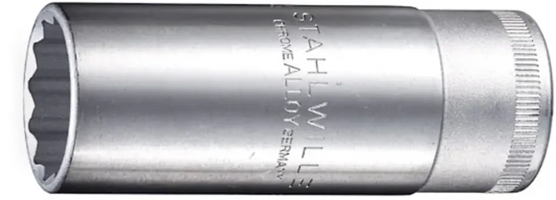 Stahlwille 51 27 03020027 Außen-Sechskant Steckschlüsseleinsatz 27 mm 1/2 (12.5 mm) by Stahlwille – product image