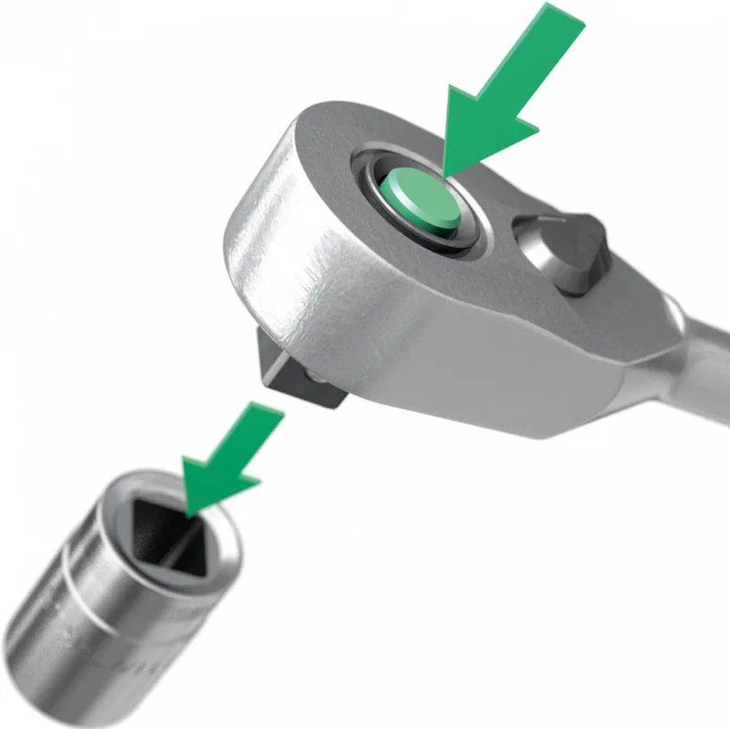 Clé à Cliquet Quickrel Fine Tooth 1/2´´ 265.5 de Stahlwille, Kleurloos – image du produit