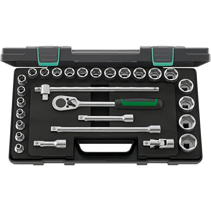 Stahlwille 52/22/6 1/2´´ Dopsleutelset 28 Stukken von Stahlwille – Produktbild