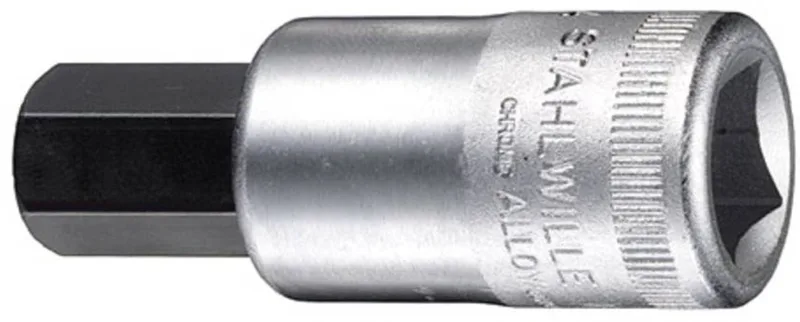 Stahlwille 54 10 03050010 Inbus Dopsleutel-bitinzet 10 mm 1/2 (12,5 mm) fra Stahlwille, Kleurloos – produktbillede
