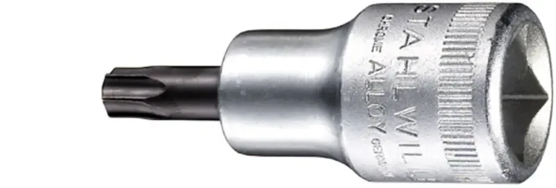 Stahlwille 54 TX T 45 03100045 Innen-TORX Steckschlüssel-Bit-Einsatz T 45 1/2 (12.5 mm) de Stahlwille – image du produit