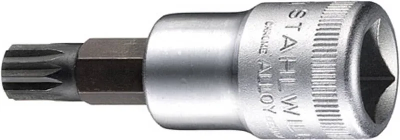 Stahlwille 54 X M 8 03060008 Veeltand (XZN) Dopsleutel-bitinzet M8 1/2 (12,5 mm) by Stahlwille, Kleurloos – product image