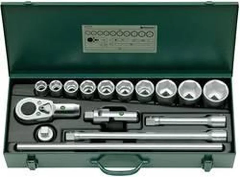 Stahlwille 55/10/6 96050104 Dopsleutelset Metrisch 3/4 (20 mm) 16-delig by Stahlwille, Kleurloos – product image