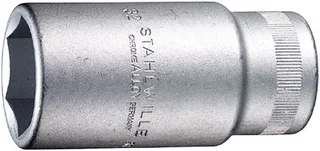 Stahlwille 56 34 05020034 Sechskant Steckschlüsseleinsatz 34 mm 3/4 (20 mm) fra Stahlwille – produktbillede 1 af 2