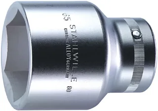 Stahlwille 60 80 06010080 Sechskant Steckschlüsseleinsatz 80 mm 1 (25 mm) von Stahlwille – Produktbild 2 von 2
