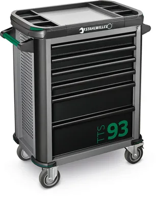 Stahlwille 81200154 Werkstattwagen Herstellerfarbe: Anthrazit, Schwarz von Stahlwille – Produktbild 3 von 3