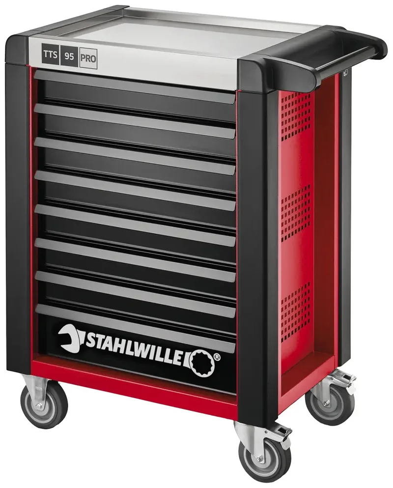 Stahlwille 81200168 Servante datelier Couleur: rouge, noir de Stahlwille – image du produit 1 sur 3