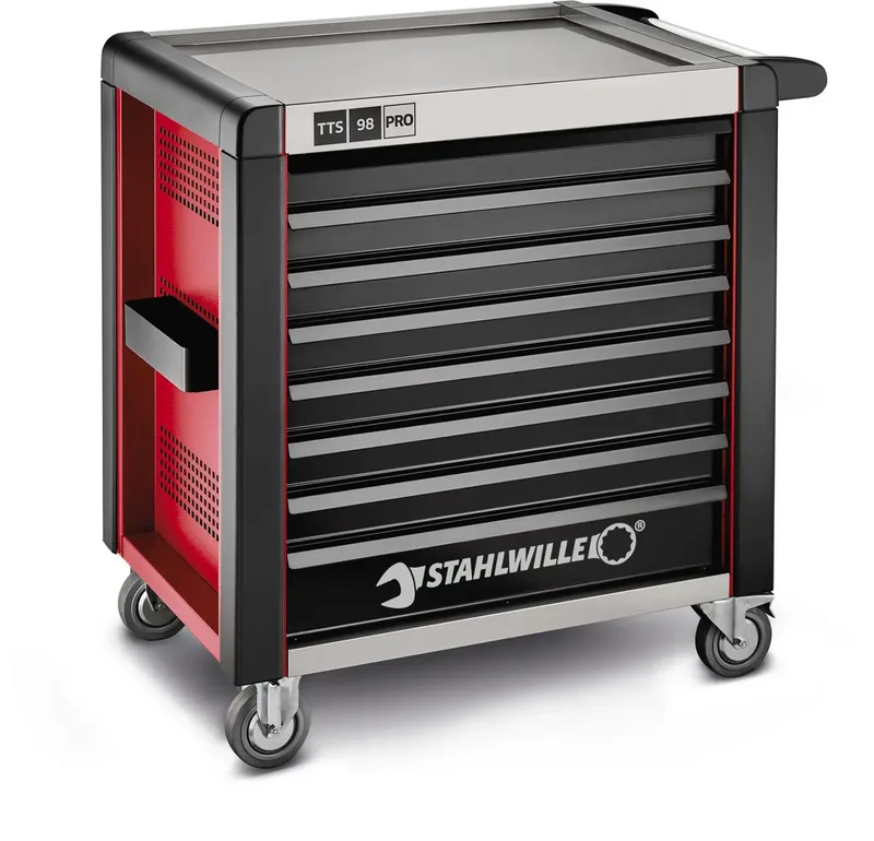 Stahlwille 81200174 Servante datelier Couleur: rouge, noir de Stahlwille – image du produit 3 sur 3