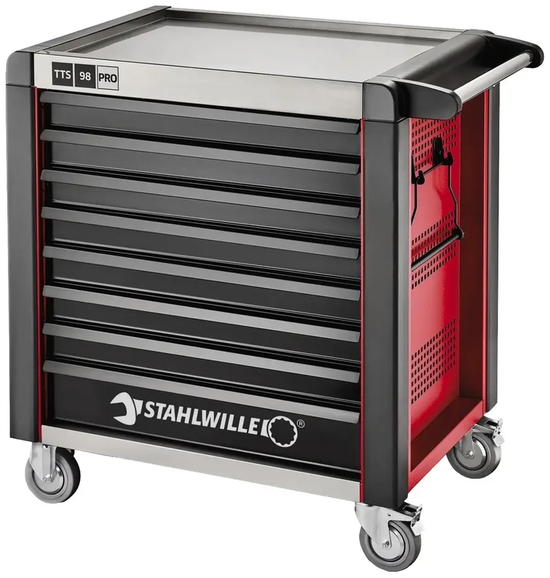Stahlwille 81200174 Servante datelier Couleur: rouge, noir de Stahlwille – image du produit 1 sur 3