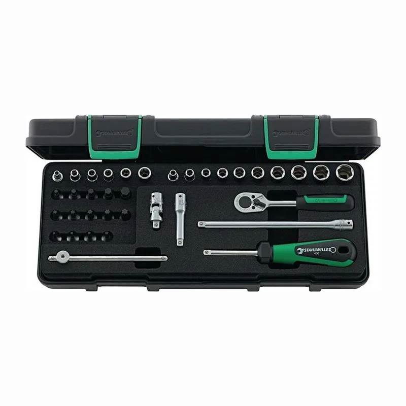 Stahlwille 88TX KN 98819801 Dopsleutelset 1/4 (6.3 mm) 36-delig by Stahlwille, Kleurloos – product image