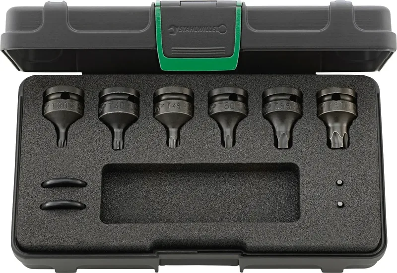 Stahlwille 96231502 2307TX/10 Torx-Bit Antrieb: 1/4 (6.3 mm) Abtrieb: TX TX 30, TX 40, TX 45, TX 50, TX 55, TX 60 von Stahlwille – Produktbild