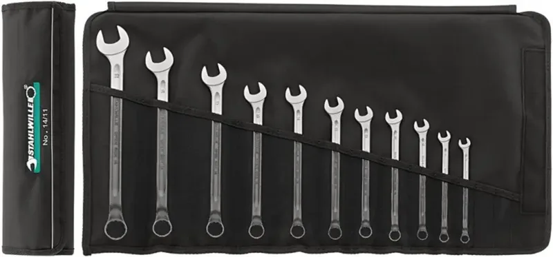 Stahlwille 96401005 14/17 Ring-Maulschlüssel-Satz Schlüsselweite (Metrisch) 6 - 22 mm von Stahlwille – Produktbild
