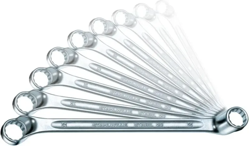 Stahlwille 96410409 2021-09-20 Doppel-Ringschlüssel-Satz Schlüsselweite (Metrisch) 6 - 24 mm von Stahlwille – Produktbild