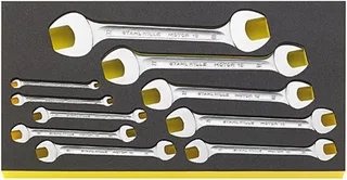 Stahlwille 96830120 TCS WT 10/10 6-32MM Doppel-Maulschlüssel-Satz Schlüsselweite (Metrisch) 6 - 32 mm von Stahlwille – Produktbild 1 von 2