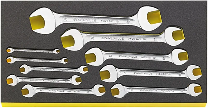 Stahlwille 96830120 TCS WT 10/10 6-32MM Doppel-Maulschlüssel-Satz Schlüsselweite (Metrisch) 6 - 32 mm von Stahlwille – Produktbild 2 von 2