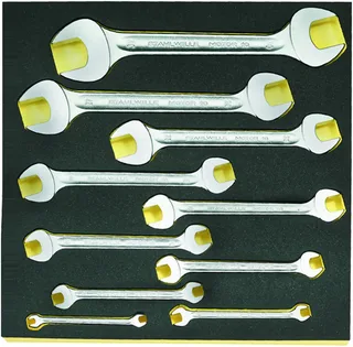 Stahlwille 96838182 TCS10/10,6X7-30X32MM Doppel-Maulschlüssel-Satz Schlüsselweite (Metrisch) 6 - 32 mm von Stahlwille – Produktbild 2 von 2